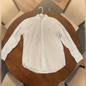 Vineyard Vines Classic Fit Button-Down Whale Shirt